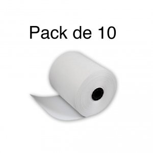 Pack de 10 rouleaux ticket pour Epson TMII (10x80 mm)